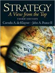 Strategy A View from the Top (An Executive Perspective), (013604140X 