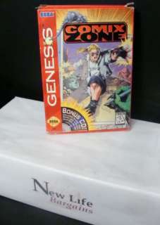 Sega Genesis Game→ Comic Zone ♪ Cheap WORLDWIDE Shipping 