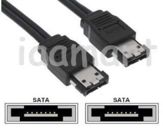 5M 1.5 FT 300MB/s Data eSATA to eSATA External Cable  