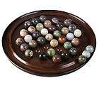 Solitaire Game Gemstone Amethyst Garnet Quartz Marbles items in 