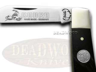 BUCK CREEK Cobra Bufflo Horn Congress Pocket Knives  