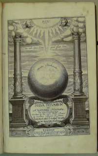 FRANCIS BACON SYLVA SYLVARUM 1628 SCIENCE ATLANTIS  