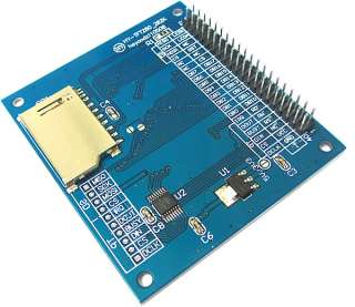   module uses  ILI9325  as its TFT driver. Its resolution is 320X240