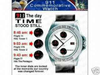 September 11, 2001, 911 Commemorative Watch, Lot of 24  