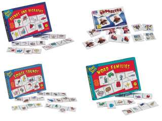 Games to Choose Word Families Blends Digraphs Opposites Speech 