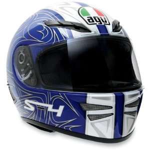   Motorcycle Helmet Multi Blue Extra Large 016#1H290979047 Automotive