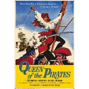  Queen of the Pirates (1961) 27 x 40 Movie Poster Style A 