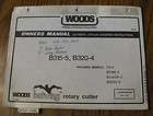 WoodsB315 5 B320 4 Batwing Rotary Cutter Operators Owner Parts Manual