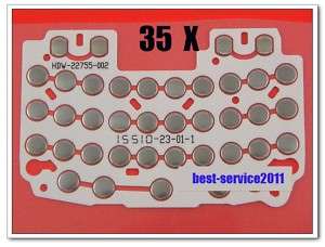 35x Blackberry Curve 8520 keyboard PCB Membrane Sticker  