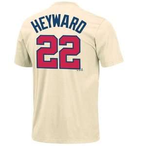  Atlanta Braves Jason Heyward #22 Name & Number T Shirt 
