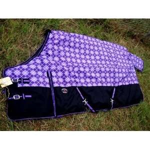 Winter Blanket 1000 Denier   Purple and black SIZES AVAILABLE FROM 60 