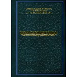   1778 1841,Meissner, C. F. (Carl Friedrich), 1800 1874 Candolle Books