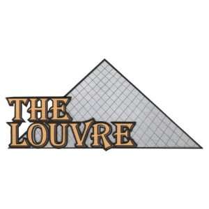  The Louvre Laser Die Cut