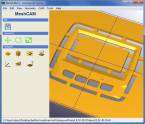 CAD CAM 3D CNC router milling software toolpath works with MACH 3,EMC 