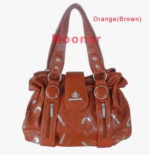 Korea Style Women PU Leather Hobo Shoulder Purse Handbag Totes Bag 