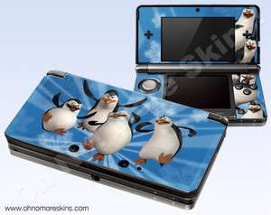Nintendo 3DS Skin Vinyl Decal   Madagascar Penguins #1  