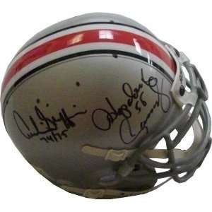  Hopalong Cassady signed Ohio State Mini Helmet w/ Griffin 