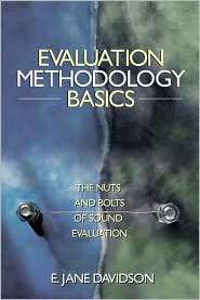   Evaluation, (0761929304), E. Jane Davidson, Textbooks   