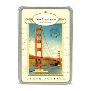   San Francisco Postcard set in Keepsake Tin Cavallini