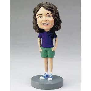  Custom sculpted little girl bobblehead doll Toys & Games