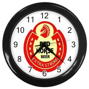  Red Horse Beer Logo New Wall Clock Size 10  
