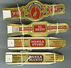 1,000 Cigar Band Labels 4 Bundles Me​zzo, Manila, Cranes
