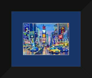 Times Square Watercolor Picture (Reproduction)  New  