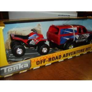  Tonka Racing SUV & 4 Wheeler   Off Road Adventure Set Toys & Games