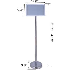 30% OFF A4 frame floor standing poster display stand Bulletin Holder