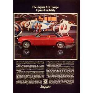  1976 Ad British Leyland Motors Jaguar Red Automobile 2 