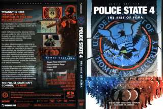 POLICE STATE 4 (DVD) Alex Jones   ORIGINAL, NEW IN CASE  