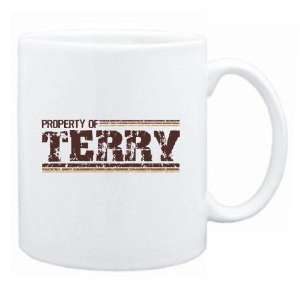  New  Property Of Terry Retro  Mug Name