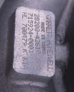Turbocharger Garrett GT1749S 715924 0001 KIA KAON 4DBH  