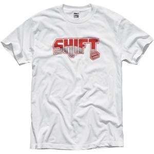  Shift Racing Recon T Shirt   Large/White Automotive