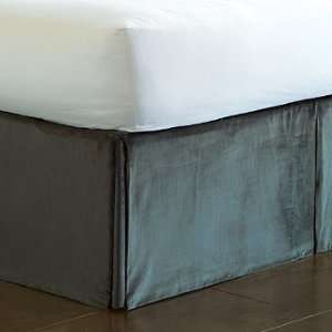  Lucerne Pleated Bedskirt   Off White, King   Frontgate 
