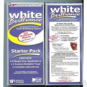  1 NEW White Brilliance Tooth Whitening Kit Everything 