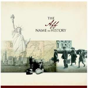  The Aff Name in History Ancestry Books