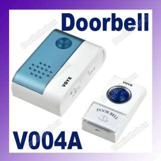 Wireless DoorBell Control Digital Remote 38 Songs V004A  