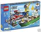 LEGO 4645 City Habor Boat Ship Dock Mini Figures New TOWN Modular Easy 