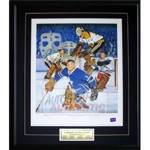   Gump Worsley, Gerry Cheevers, Johnny Bower) (Large)