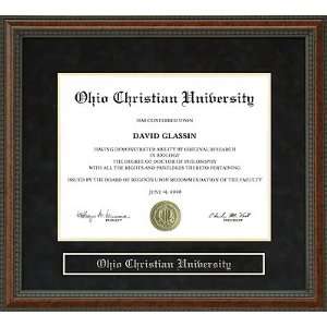   University (OCU) Diploma Frame 