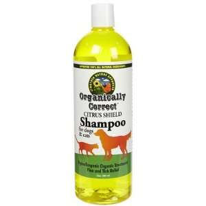 Organically Correct Citrus Shampoo for Dogs & Cats   32oz (Quantity of 