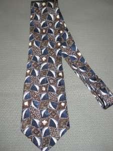 Mens COUNTESS MARA Silk Tie Necktie Neckwear  