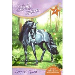 Bella Sara Book #8 Peppers Quest with Free Card Pack [Misc.]  