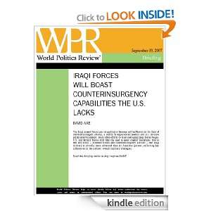 Iraqi Forces Will Boast Counterinsurgency Capabilities the U.S. Lacks 