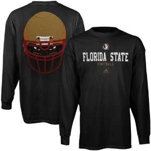   Florida State Seminoles (FSU) Eyes Long Sleeve T Shirt   Black (Small