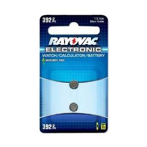  Rayovac 2 pk. 392 Button Cell Silver Oxide Batteries Electronics