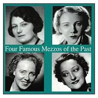 Famous Mezzos of Past by Four Famous Mezzos of the Past ( Audio CD 