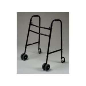   Dual 6 inch Wheeled Double Button Walker