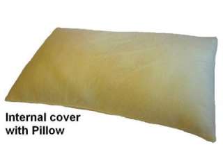 QUEEN SIZE memory foam Filled Bed Pillow with Internal and Organic 